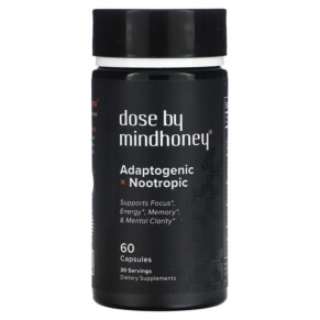 Mindhoney Dose Adaptogenic Nootropic 60 Capsules 860005809905