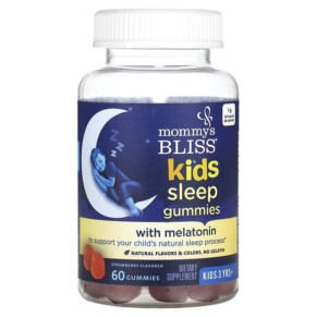 Mommy's Bliss Kids Sleep Gummies 3 Yrs+ Strawberry 60 Gummies 679234071829