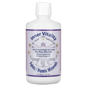 Morningstar Minerals Inner Vitality Fulvic/Humic Minerals 32 oz (946 ml) 819237009539