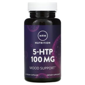 MRM Nutrition 5-HTP 100 mg 60 Vegan Capsules 609492550064