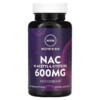 MRM Nutrition Nac N-Acetyl-L-Cysteine 600 mg 60 Vegan Capsules 609492850065