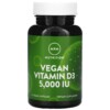 MRM Nutrition Vegan Vitamin D3 5.000 IU 60 Vegan Capsules 609492231062