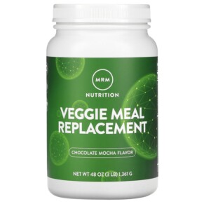 MRM Nutrition Veggie Meal Replacement Chocolate Mocha 3 lb (1.361 g) 609492720436