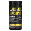 MuscleTech 3-in-1 Testosterone Booster 100 Capsules 631656610543