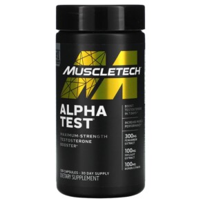 MuscleTech Alpha Test 120 Capsules 631656606768