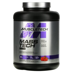MuscleTech Mass Tech Elite Strawberry 6 lbs (2.72 kg) 631656716900