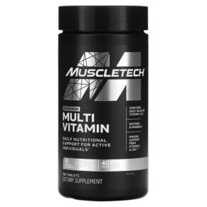 MuscleTech Platinum Multi Vitamin 180 Tablets 631656610574