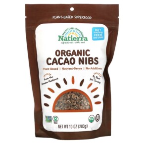 Natierra Organic Cacao Nibs 10 oz (283 g) 812907014765