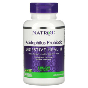 Natrol Acidophilus Probiotic 1 Billion 150 Capsules 047469161088