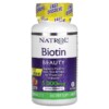 Natrol Biotin Fast Dissolve Extra Strength Strawberry 5.000 mcg 90 Tablets 047469063238
