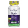 Natrol Biotin Fast Dissolve Maximum Strength Strawberry 10.000 mcg 60 Tablets 047469068851