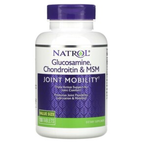Natrol Glucosamine Chondroitin & MSM 150 Tablets 047469002244