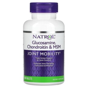 Natrol Glucosamine Chondroitin & MSM 90 Tablets 047469002282