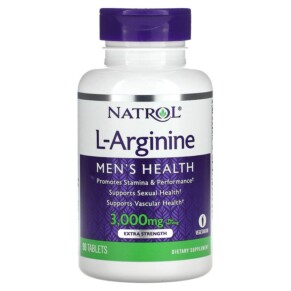 Natrol L-Arginine Extra Strength 1.000 mg 90 Tablets 047469052348