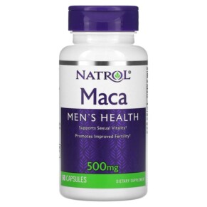 Natrol Maca 500 mg 60 Capsules 047469161569
