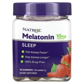 Natrol Melatonin Strawberry 5 mg 90 Gummies 047469073312
