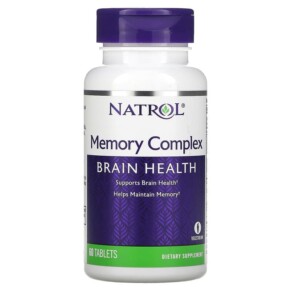 Natrol Memory Complex Brain Health 60 Tablets 047469077976