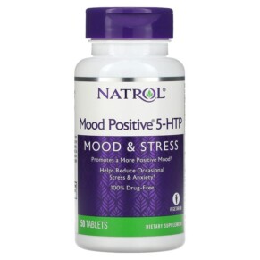 Natrol Mood Positive 5-HTP 50 Tablets 047469052331