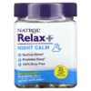 Natrol Relax + Night Calm Berry 50 Gummies 047469076849