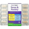 Natrol Stress & Anxiety Day & Night Two 30 Tablet Blister Packs (60 Total) 047469055011