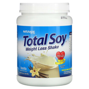 Naturade Total Soy Weight Loss Shake Vanilla 1.2 lb (540 g) 079911023163