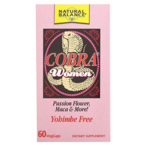 Natural Balance Cobra Women 60 VegCaps 047868519701