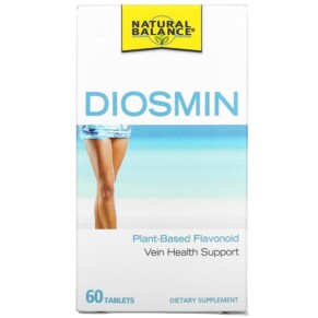 Natural Balance Diosmin Vein Health Support 60 Tablets 047868129030