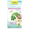 Natural Balance Glucomannan Maximum Strength 666 mg 90 Capsules 047868804449