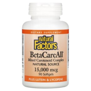Natural Factors BetaCareAll 15.000 mcg 90 Softgels 068958010144
