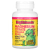 Natural Factors Big Friends Magnesium Citrate Bubble Gum 50 mg 60 Chewable Tablets 068958016481