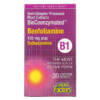 Natural Factors BioCoenzymated B1 Benfotiamine Plus Sulbutiamine 150 mg 30 Vegetarian Capsules 068958012483
