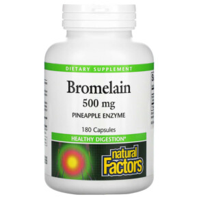 Natural Factors Bromelain 500 mg 180 Capsules 068958017365