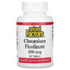 Natural Factors Chromium Picolinate 500 mcg 90 Tablets 068958016375