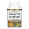 Natural Factors Extra Strength ClenZyme 90 Vegetarian Capsules 068958017266