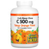 Natural Factors Fruit-Flavor Chew Vitamin C Tangy Orange 500 mg 180 Chewable Wafers 068958013312