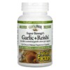 Natural Factors GarlicRich Super Strength Garlic + Reishi 120 Delayed Release Vegetarian Capsules 068958023342