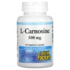 Natural Factors L-Carnosine 500 mg 60 Vegetarian Capsules 068958028057