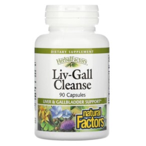 Natural Factors Liv-Gall Cleanse 90 Capsules 068958046457