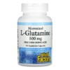 Natural Factors Micronized L-Glutamine 500 mg 90 Vegetarian Capsules 068958028200