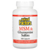 Natural Factors MSM & Glucosamine Sulfate 180 Capsules 068958026992