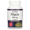 Natural Factors No Flush Niacin 500 mg 90 Capsules 068958012230