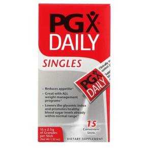 Natural Factors PGX Daily Singles 15 Sticks 2.5 g Per Stick 068958035949