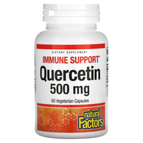 Natural Factors Quercetin 500 mg 60 Vegetarian Capsules 068958013909