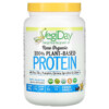 Natural Factors Raw Organic 100% Plant-Based Protein French Vanilla 1.2 lb (547.5 g) 068958029481