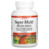 Natural Factors Super Multi Iron Free 90 Tablets 068958015088