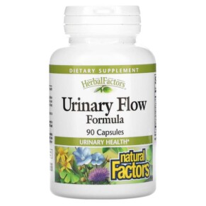 Natural Factors Urinary Flow Formula 90 Capsules 068958046303