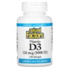 Natural Factors Vitamin D3 125 mcg (5.000 IU) 120 Softgels 068958010564