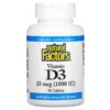 Natural Factors Vitamin D3 25 mcg (1.000 IU) 90 Tablets 068958010502