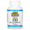 Natural Factors Vitamin D3 50 mcg (2.000 IU) 120 Softgels 068958010533