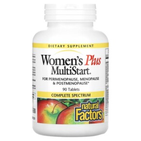 Natural Factors Women's Plus MultiStart 90 Tablets 068958015835